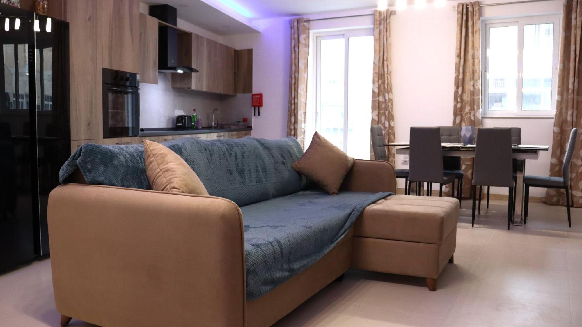Sc6 - Modern & Spacious 2 Bed セント・ポールズ・ベイ エクステリア 写真